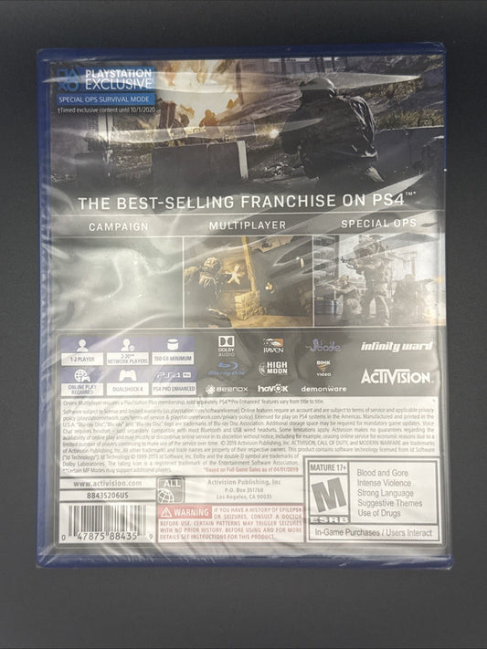 Call of Duty: Modern Warfare - Sony PlayStation 4