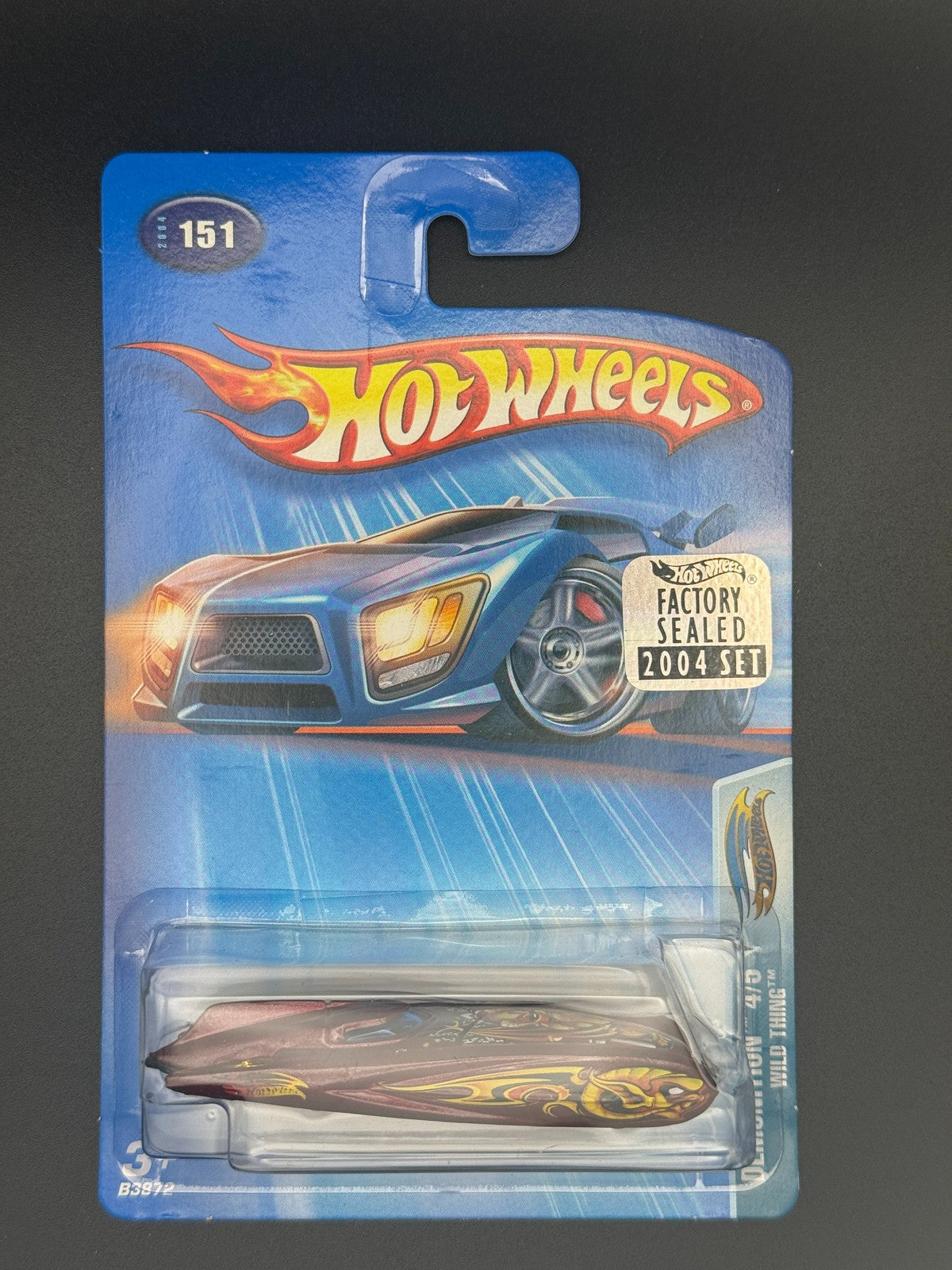 Hot Wheels Wild Thing Demonition Factory Sealed 2004 Set w Protector