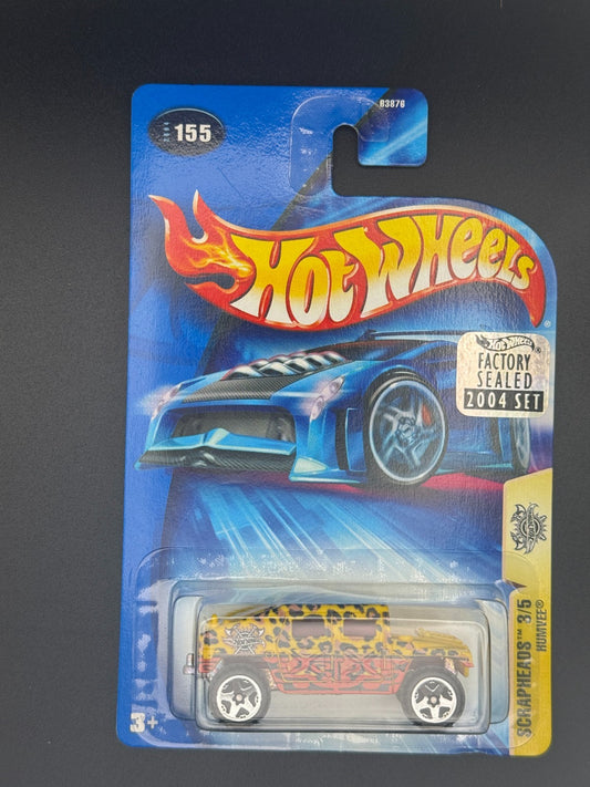 Hot Wheels Humvee Scrapheads Factory Sealed 2004 Set w Protector