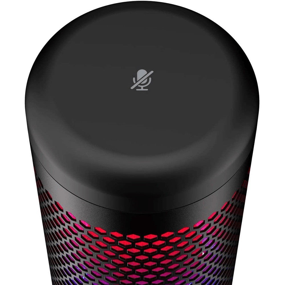 HyperX QuadCast S RGB USB Condenser Microphone - Black (HMIQ1S-XX-RG/G)