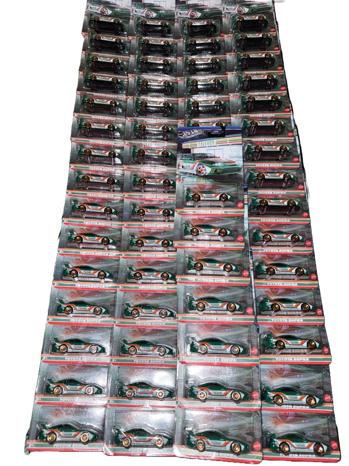 Hot Wheels Silver Series Toyota Supra 7-11 7 Eleven 7/11
