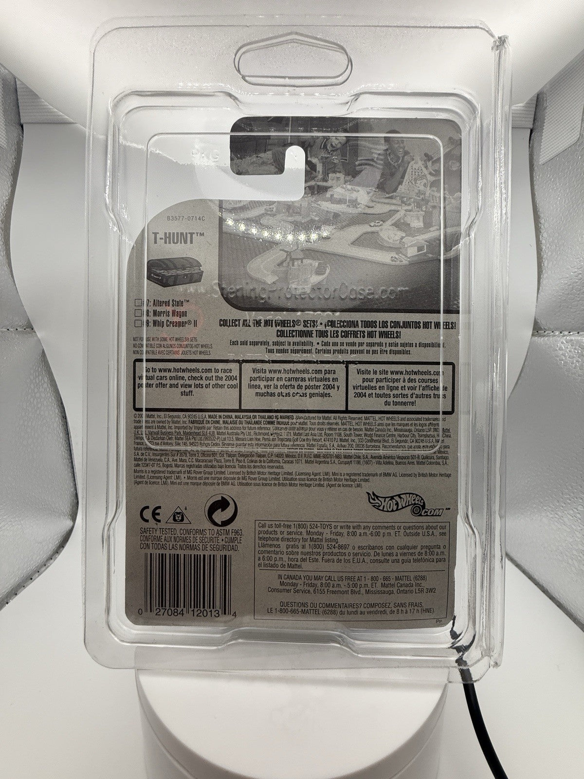 2004 Hot Wheels Morris Wagon T-Hunt TH 8/12 #108 Factory Sealed Set w Protector