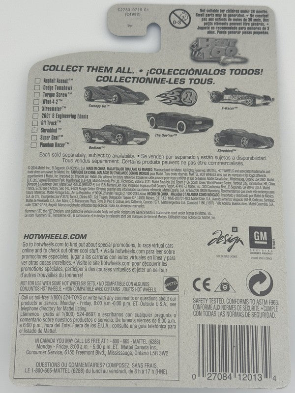 Hot Wheels #60 Hummer H3T First Edition Factory Sealed 2004 Set w Protector