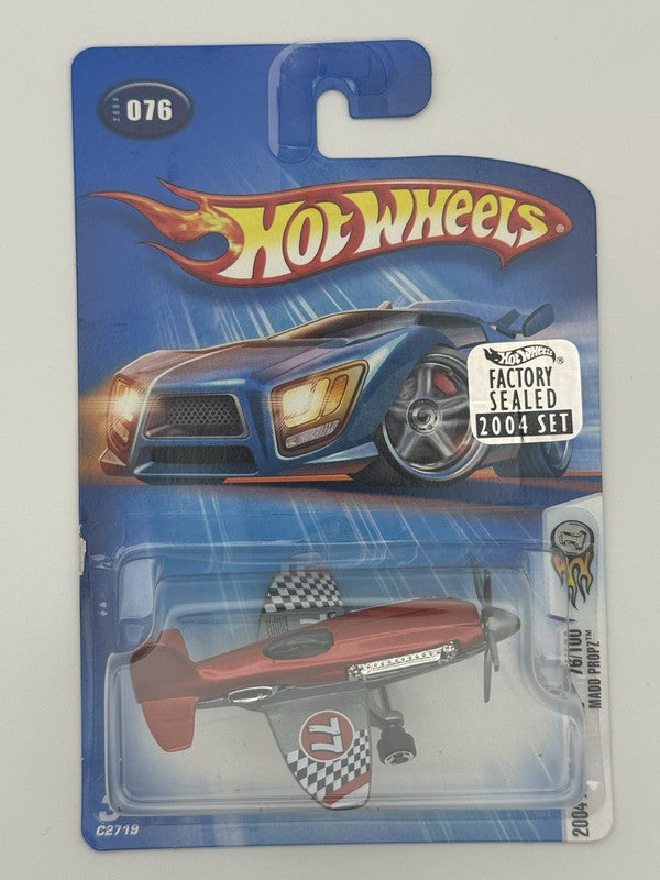 Hot Wheels 'Tooned Madd Propz First Edition Factory Sealed 2004 w Protector