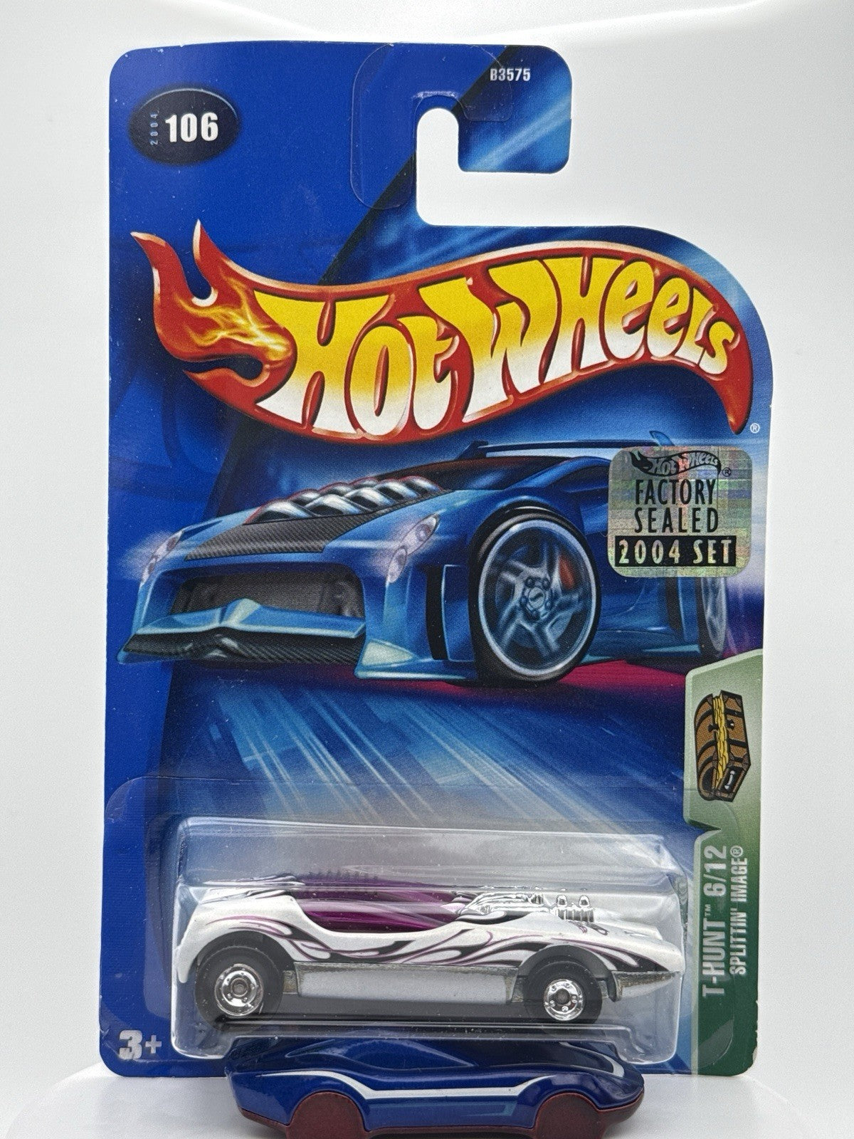 2004 Hot Wheels Splittin' Image Treasure Hunt T-Hunt TH B3575 Factory Sealed Set