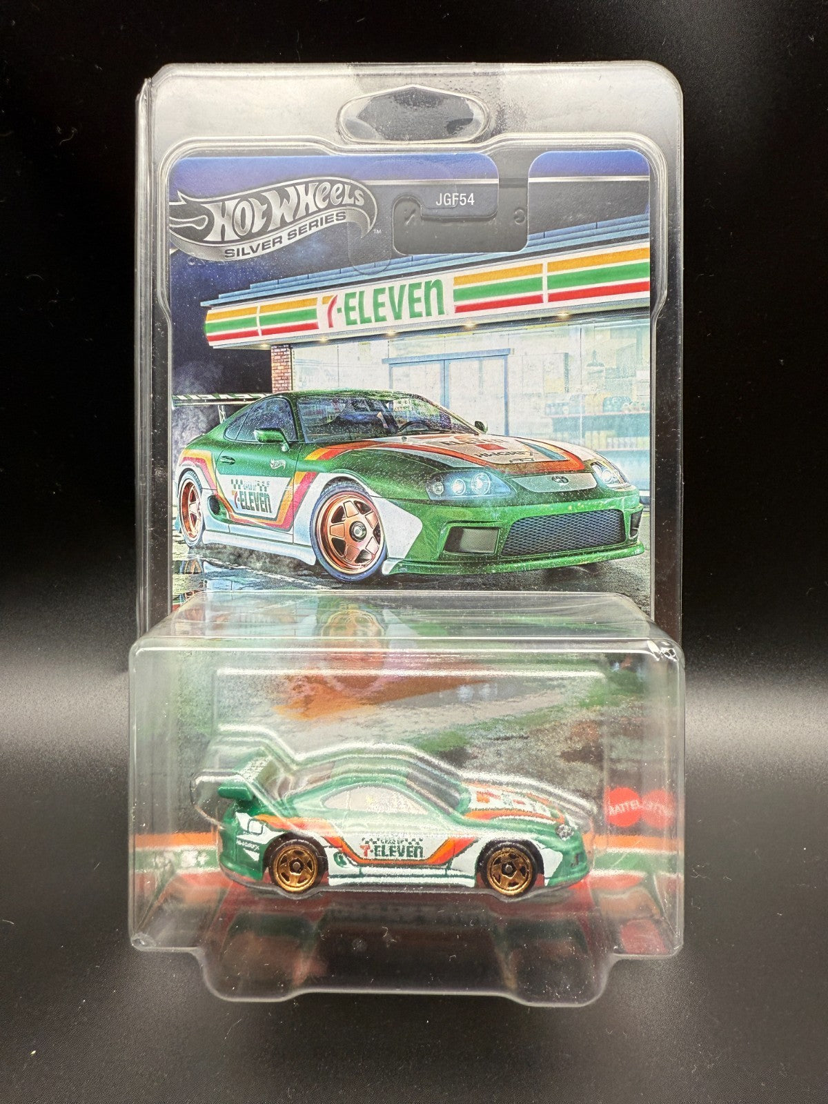 Hot Wheels Silver Series Toyota Supra 7-11 7 Eleven 7/11