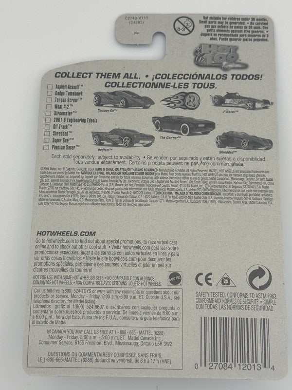 Hot Wheels #83 Torque Screw First Edition Factory Sealed 2004 Set w Protector