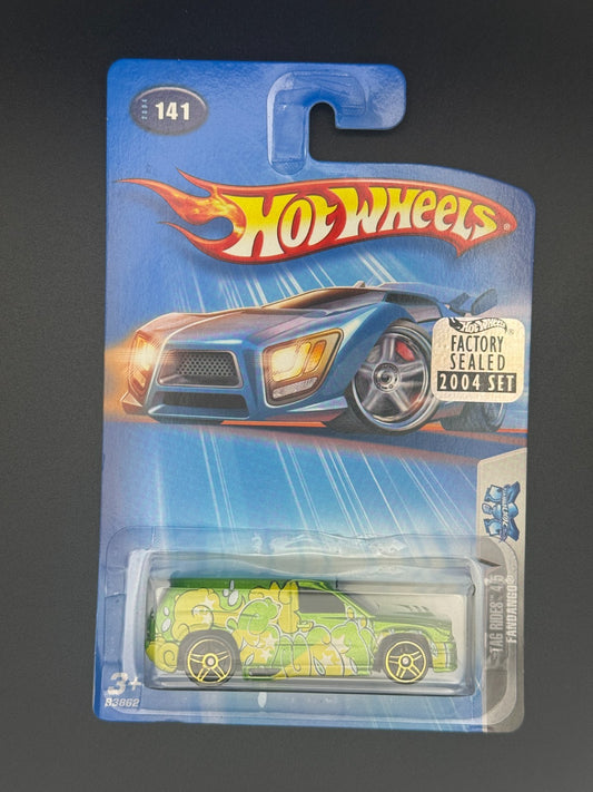 Hot Wheels Fandango Tag Rides Factory Sealed 2004 Set w Protector