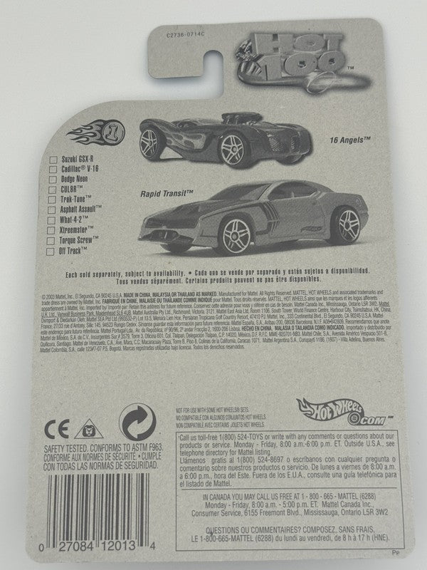Hot Wheels #72 Trak-Tune First Edition Factory Sealed 2004 Set w Protector