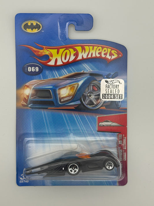 Hot Wheels Crooze Batmobile 2004 First Editions Factory Set 2004 w Protector