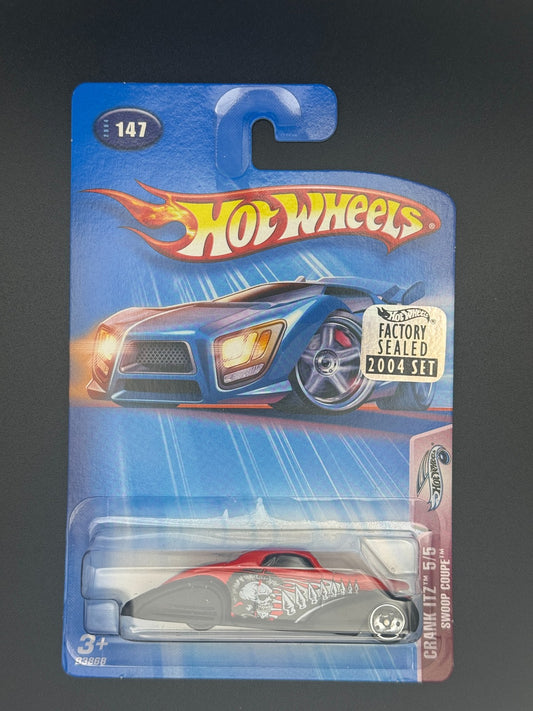 Hot Wheels Swoop Coupe Crank Itz Factory Sealed 2004 Set w Protector