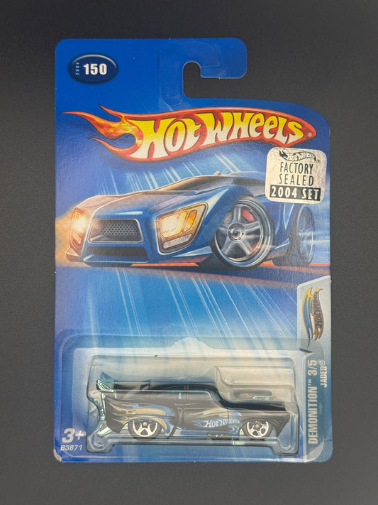 Hot Wheels Jaded Demonition Factory Sealed 2004 Set w Protector