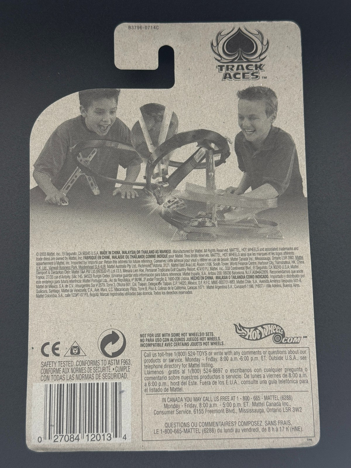Hot Wheels Sharkruiser Track Aces Factory Sealed 2004 Set w Protector