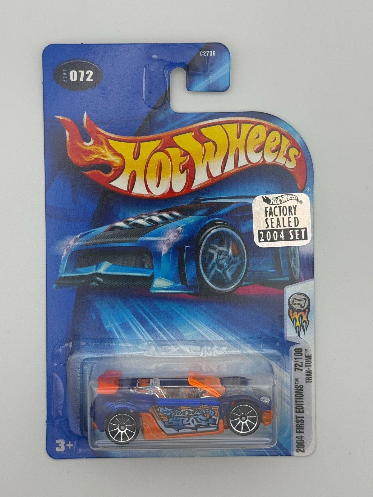 Hot Wheels Trak-Tune 2004 First Editions Factory Sealed 2004 Set w Protector