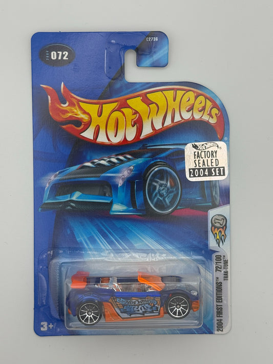 Hot Wheels Trak-Tune 2004 First Editions Factory Sealed 2004 Set w Protector