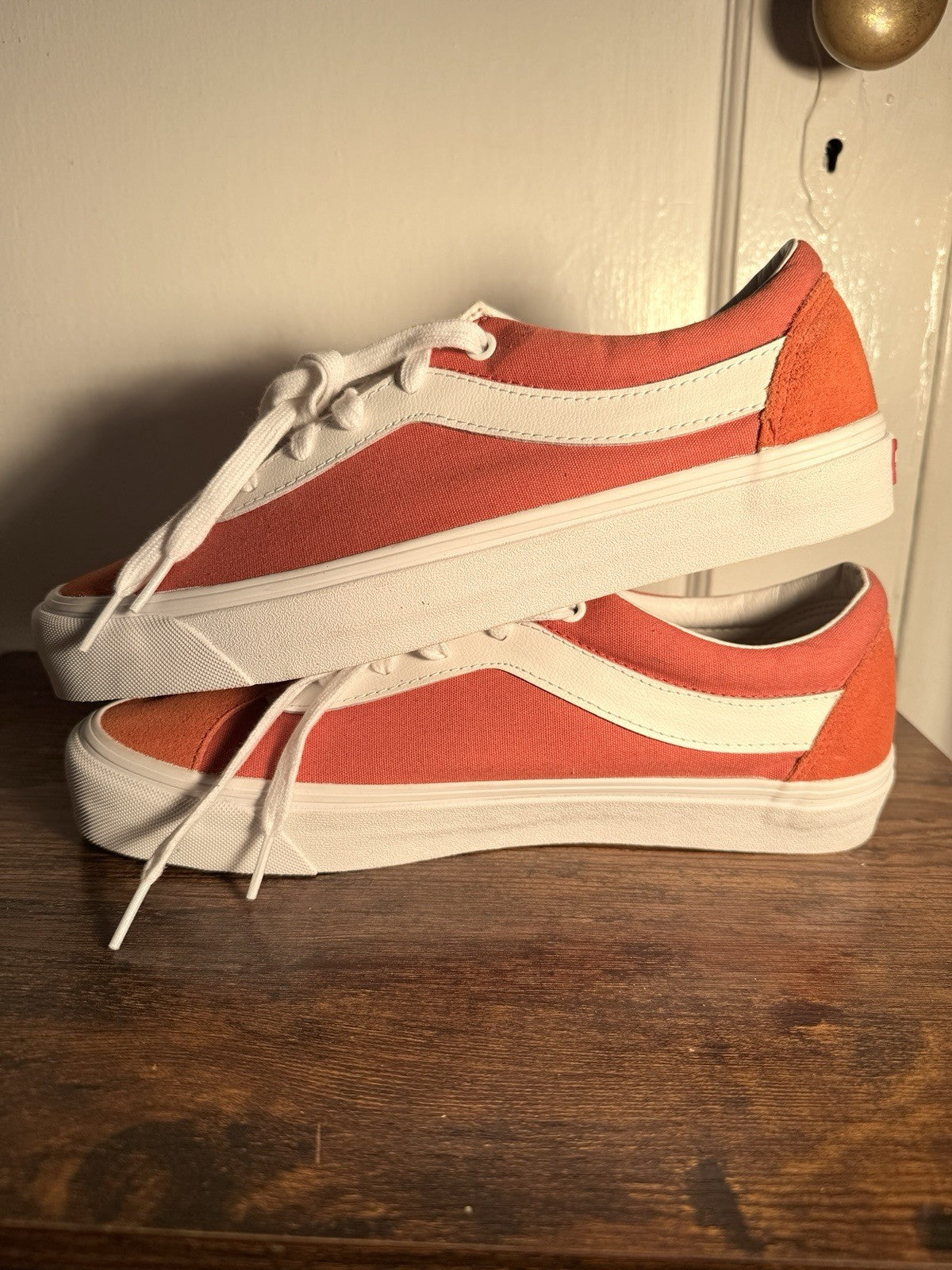 New Vans Bold Ni Skate Sneakers Original Shoes Paprika Men's 10.5