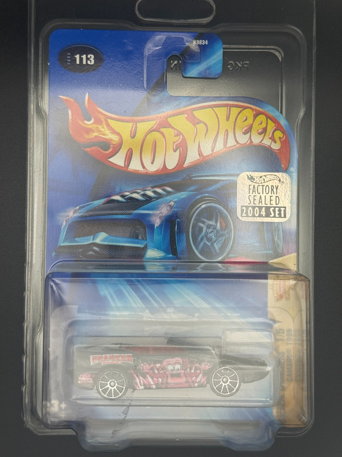 Hot Wheels Camaro 1995 Cereal Crunchers Factory Sealed 2004 Set w Protector