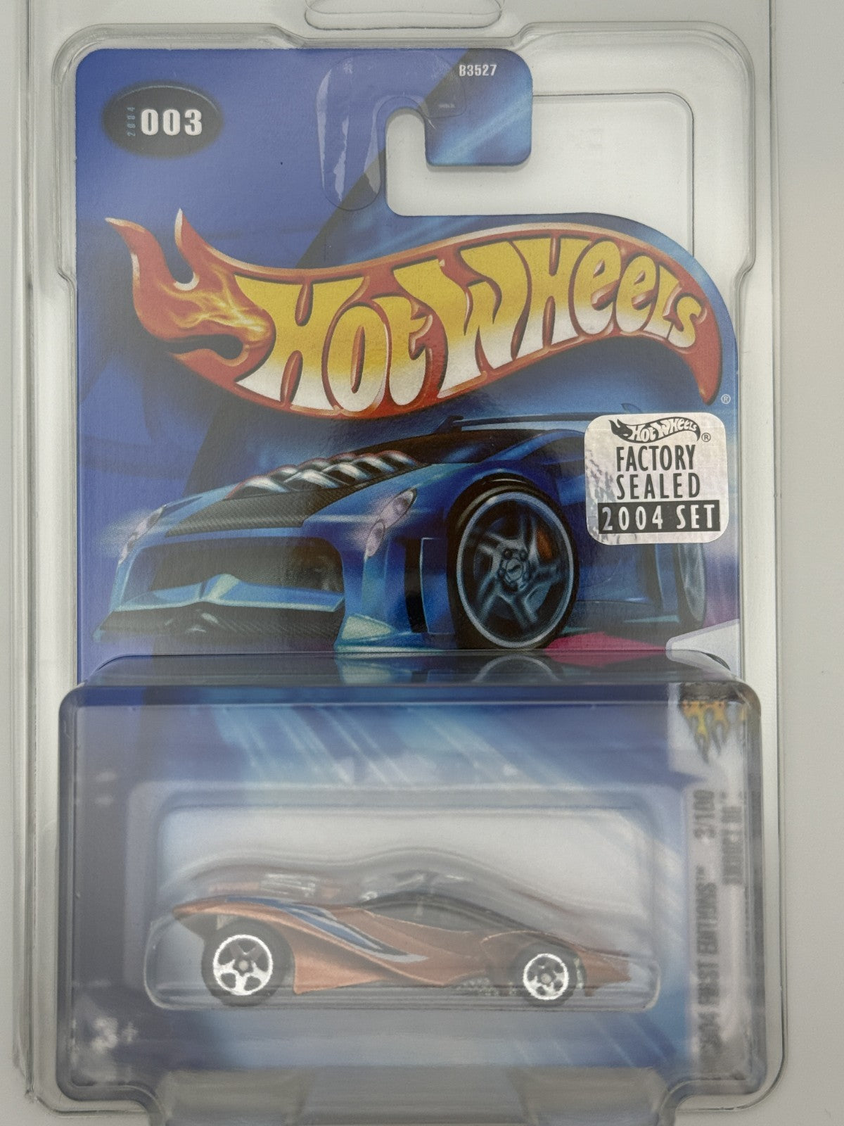 Hot Wheels #3 Swoopy Do First Edition Factory Sealed 2004 Set w Protector