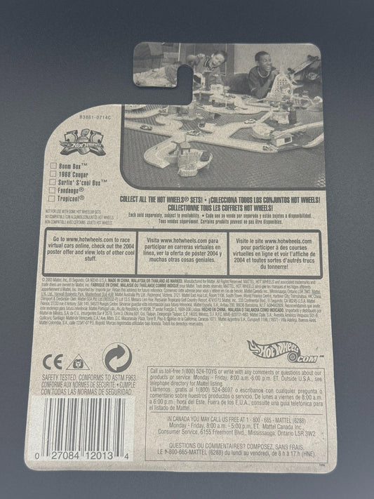 Hot Wheels Surfin' S'Cool Bus Tag Rides Factory Sealed 2004 Set w Protector
