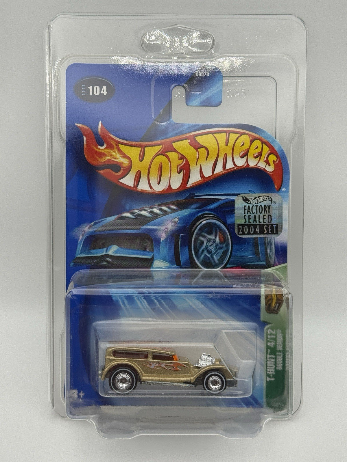 2004 Hot Wheels Double Demon Factory Sealed Set Treasure Hunt TH w Protector
