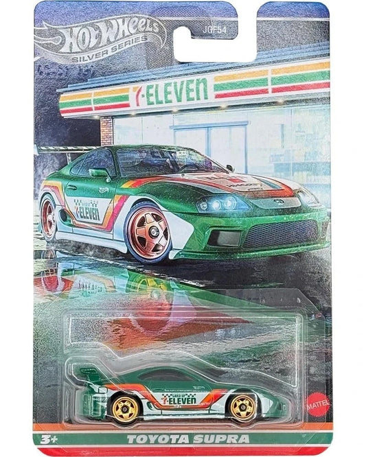 Hot Wheels Silver Series Toyota Supra 7-11 7 Eleven 7/11
