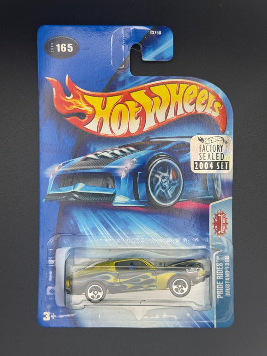 Hot Wheels Mustang 1968 Pride Rides Factory Sealed 2004 Set w Protector