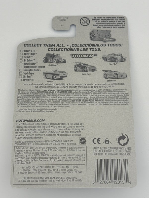 HW 'Tooned Mitsubishi Pajero Evolution First Edition 2004 w Protector