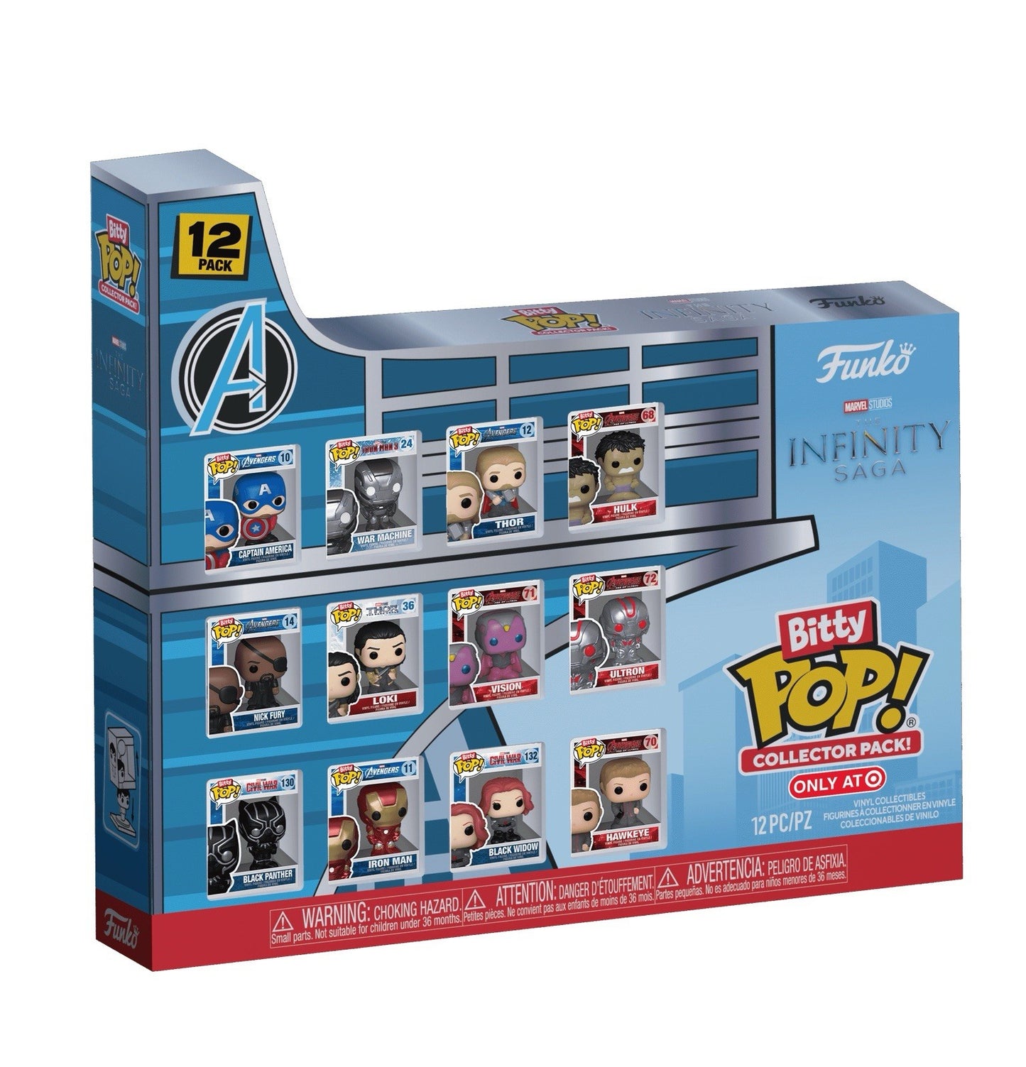 Funko Bitty Pop! Marvel Studios - The Infinity Saga 12 Pack Collector Pack