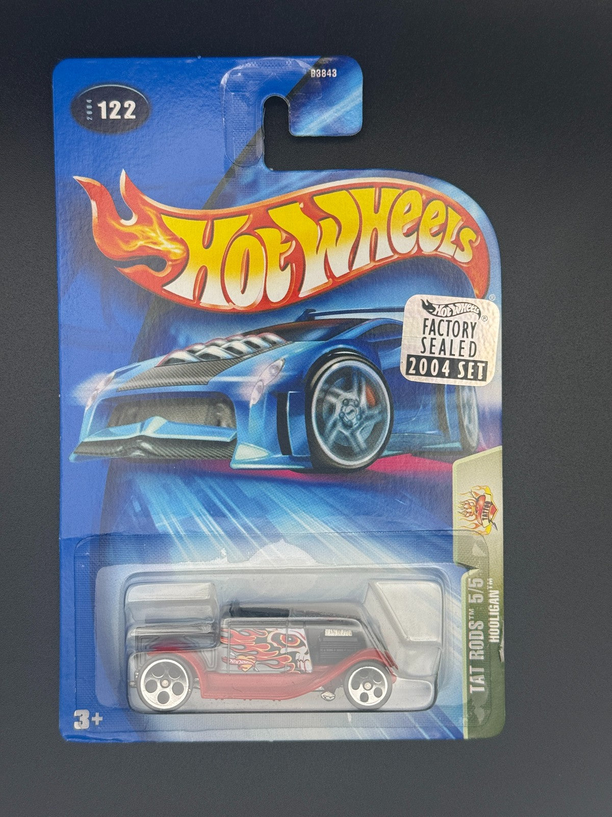 Hot Wheels Hooligan Tat Rods Series Factory Sealed 2004 Set w Protector
