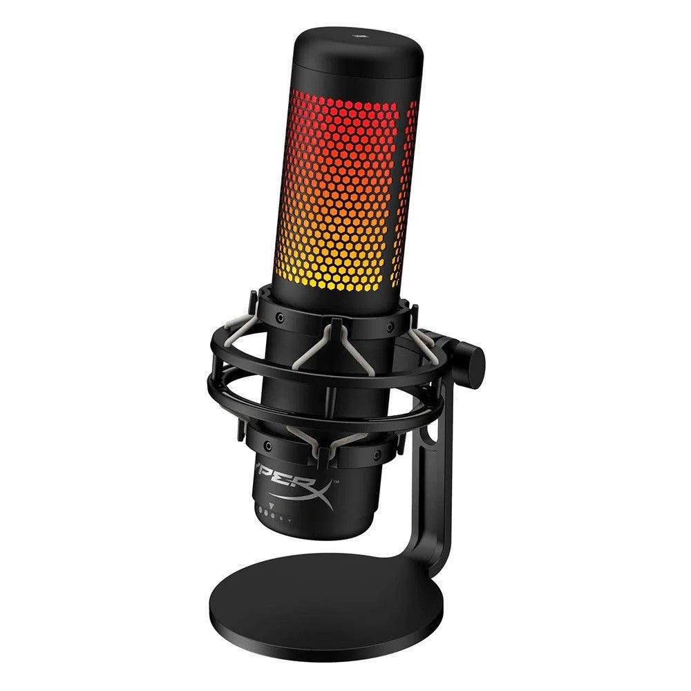 HyperX QuadCast S RGB USB Condenser Microphone - Black (HMIQ1S-XX-RG/G)