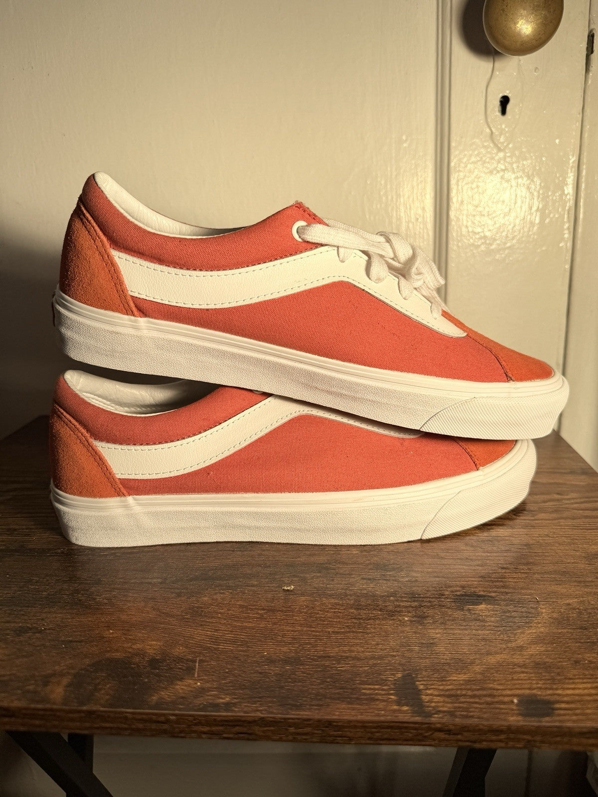 New Vans Bold Ni Skate Sneakers Original Shoes Paprika Men's 10.5