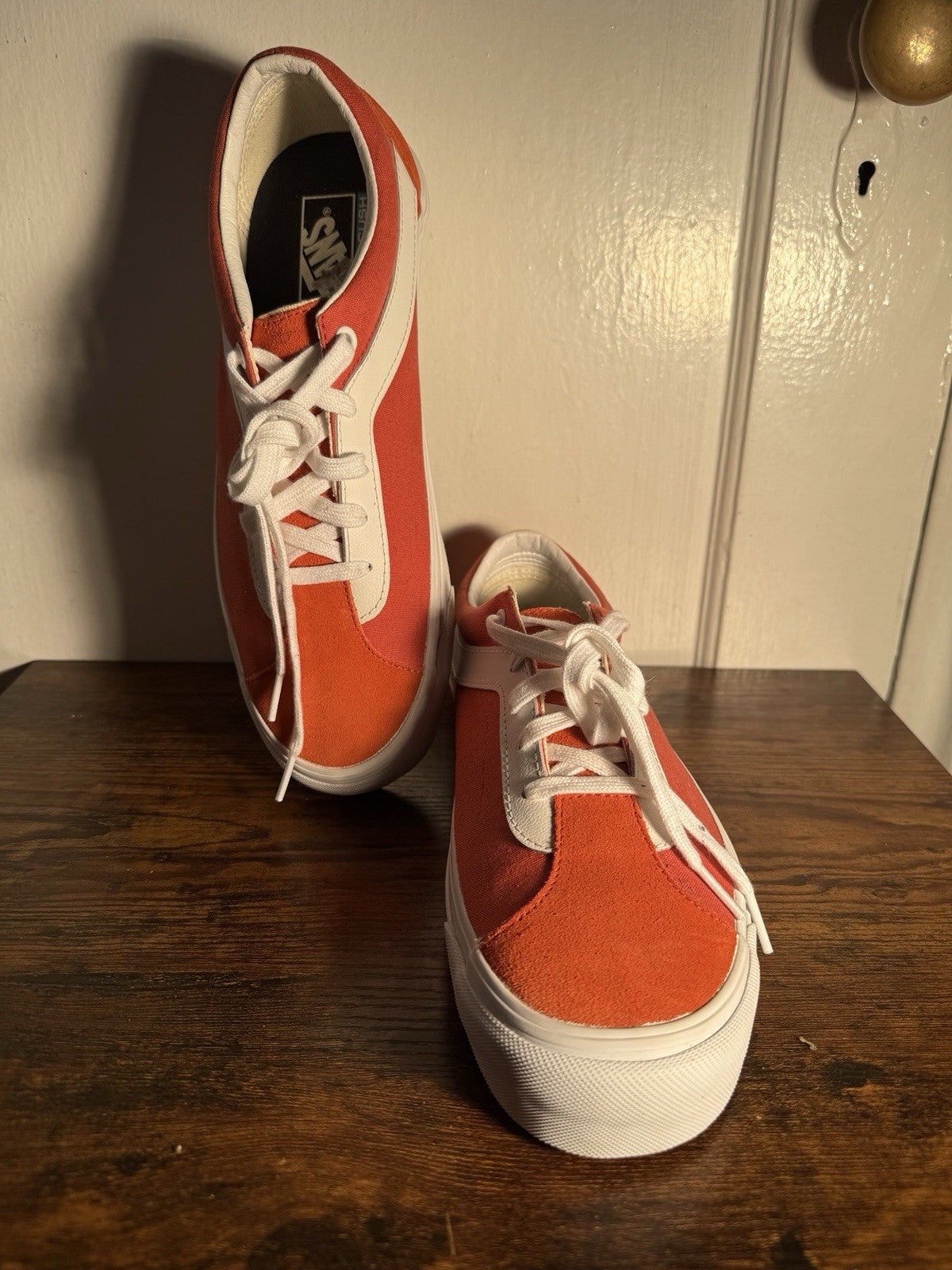 New Vans Bold Ni Skate Sneakers Original Shoes Paprika Men's 10.5