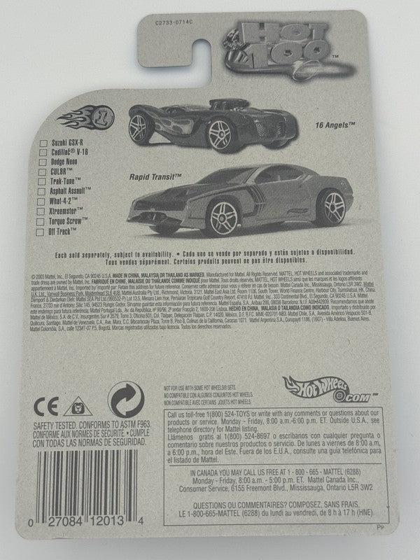 Hot Wheels #70 CUL8R First Edition Factory Sealed 2004 Set w Protector