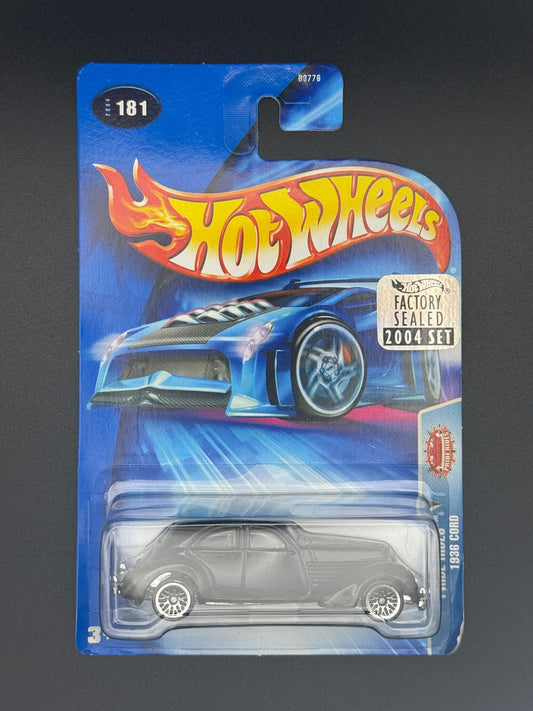 Hot Wheels 1936 Cord Pride Rides Factory Sealed 2004 Set w Protector