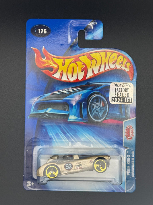 Hot Wheels Cunningham C4R Pride Rides Factory Sealed 2004 Set w Protector