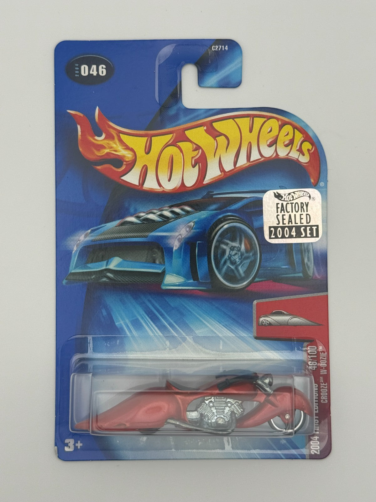 Hot Wheels #42 Hardnoze Batmobile First Edition Factory Sealed 2004 w Protector