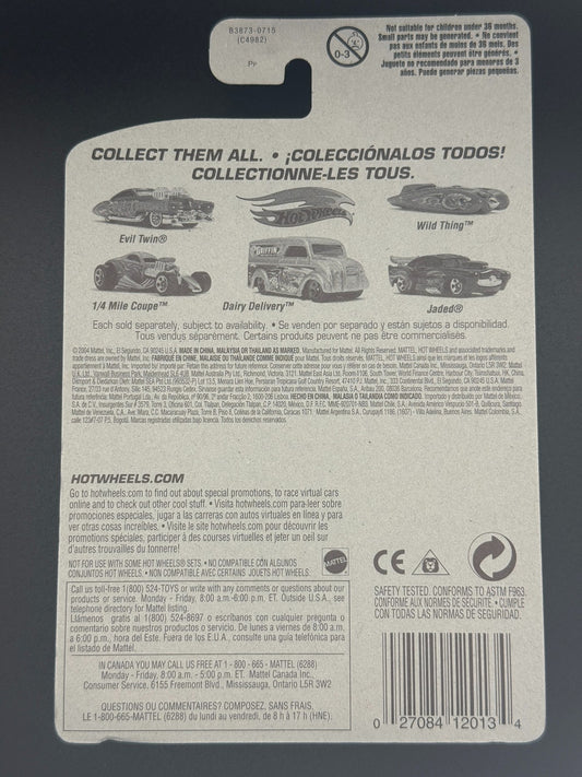 Hot Wheels Dairy Delivery Demonition Factory Sealed 2004 Set w Protector