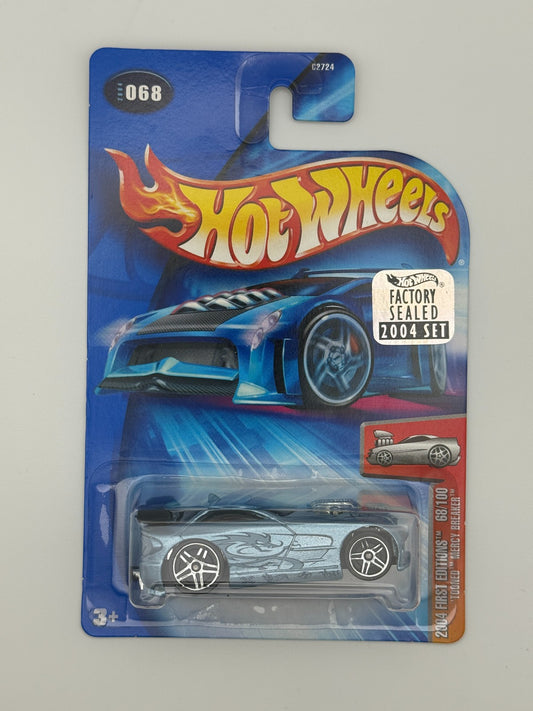 Hot Wheels 'Tooned Mercy Breaker 2004 First Edition Factory Set 2004 w Protector