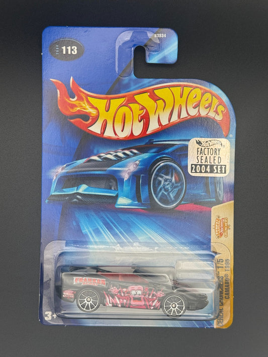 Hot Wheels Camaro 1995 Cereal Crunchers Factory Sealed 2004 Set w Protector