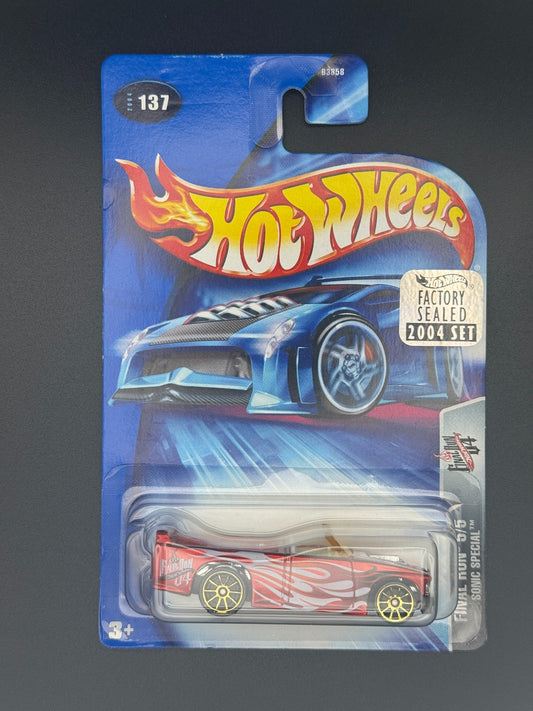 Hot Wheels Sonic Special Final Run Factory Sealed 2004 Set w Protector