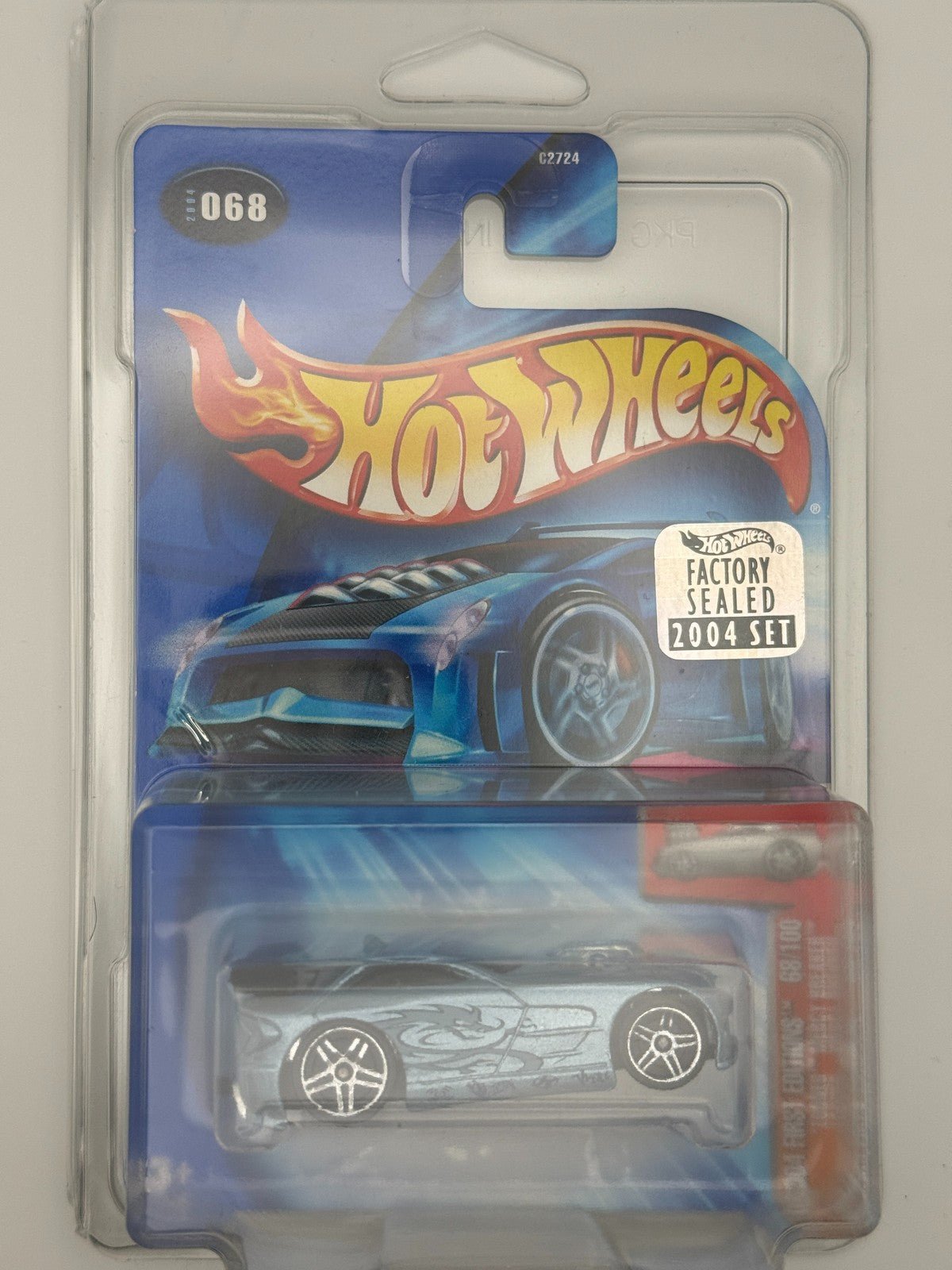 Hot Wheels 'Tooned Mercy Breaker 2004 First Edition Factory Set 2004 w Protector