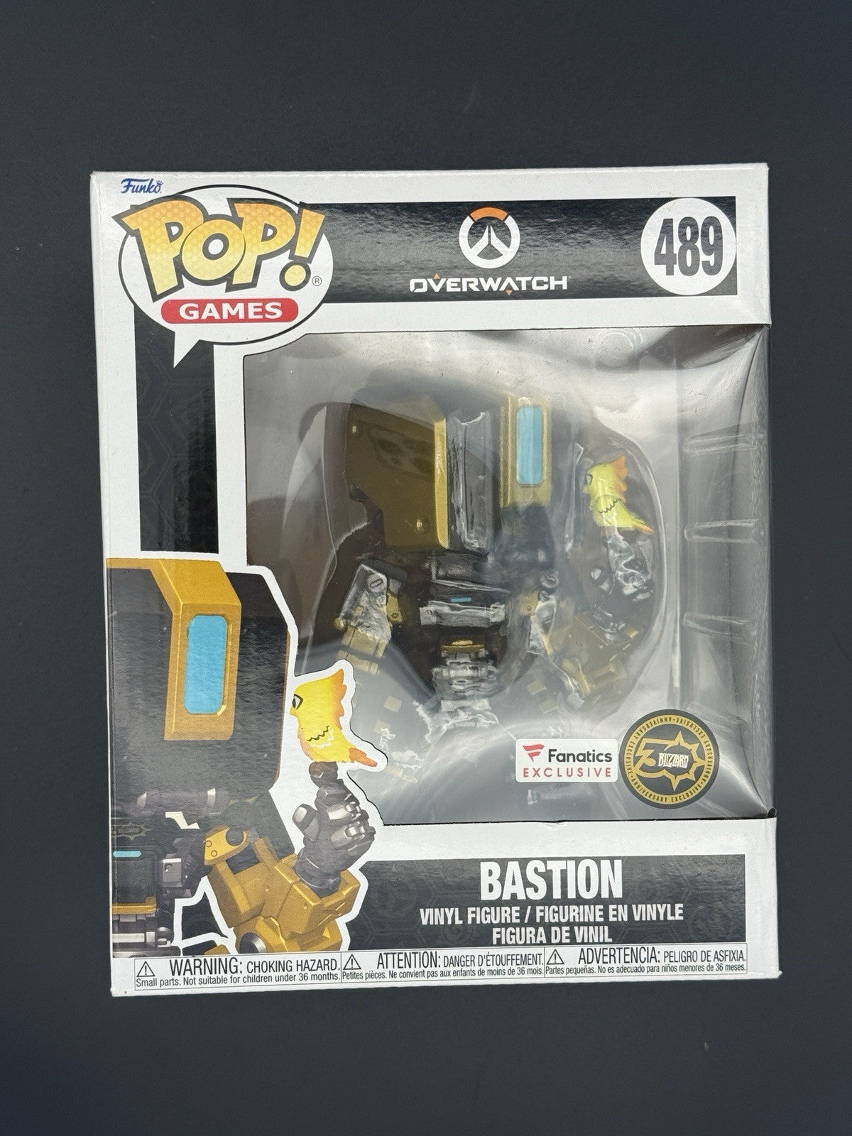 Funko Pop! Vinyl Super 6 in: Overwatch - Bastion - Fanatics (Exclusive) #489 A