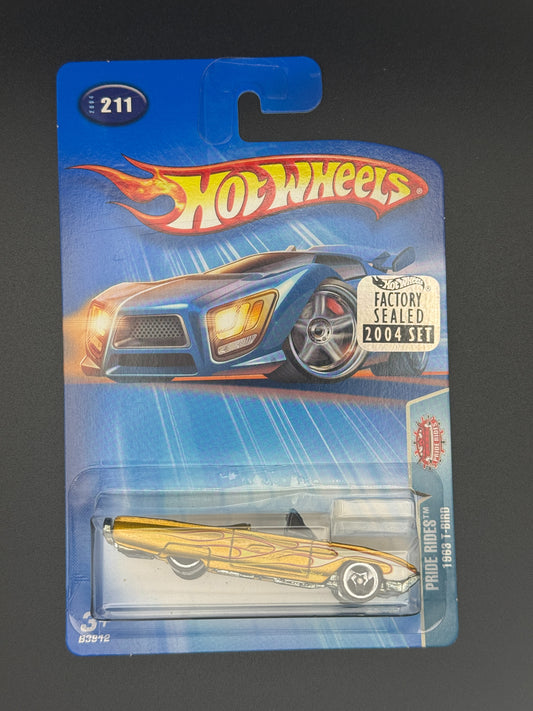 Hot Wheels 1963 T-Bird Pride Rides Factory Sealed 2004 Set w Protector